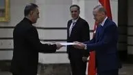 سفیر جدید ایران در ترکیه با اردوغان دیدار کرد
