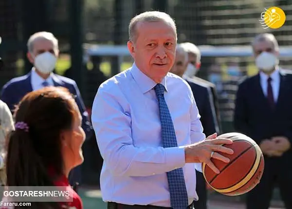 اردوغان بالاخره آفتابی شد + عکس