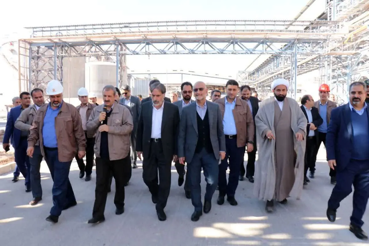 طرح توسعه واحد فیلتراسیون گِل قرمز آلومینای جاجرم افتتاح شد