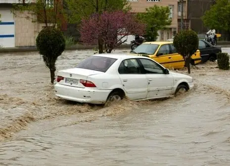 اهواز را آب برد! +‌ فیلم