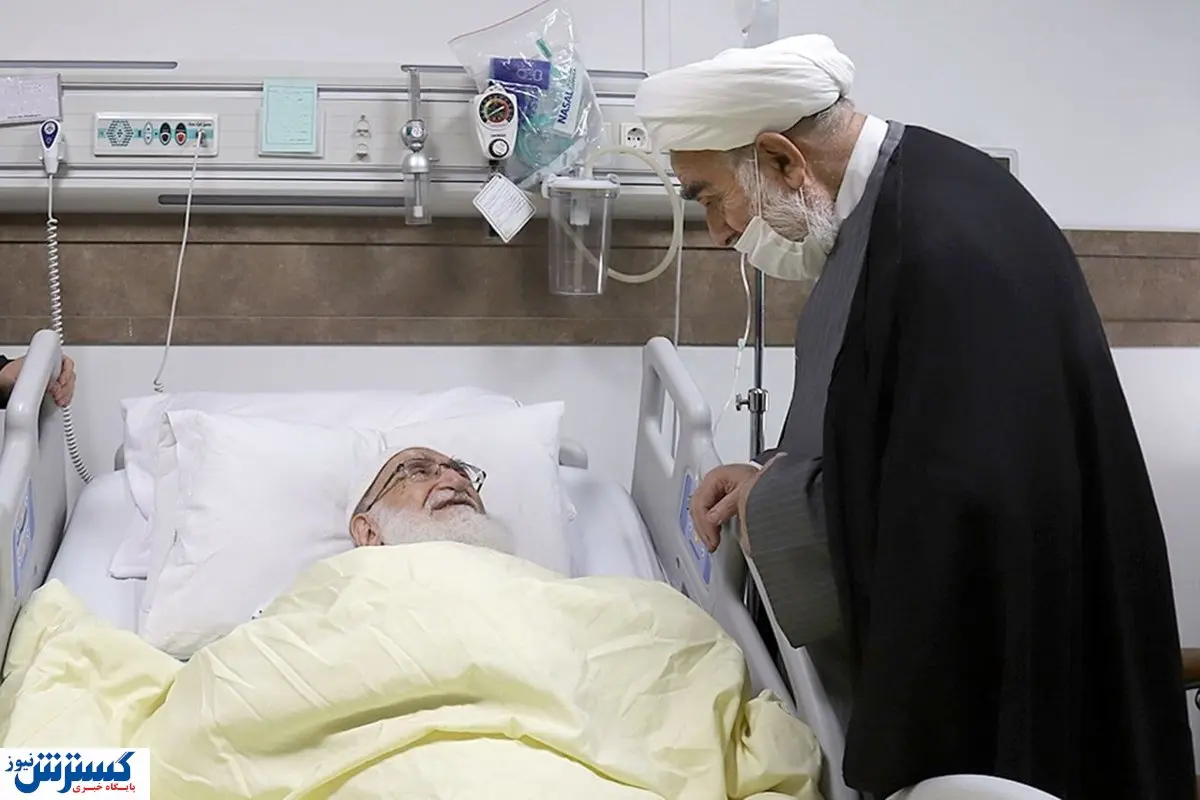 عیادت رئیس دفتر رهبری از آیتالله نوری همدانی