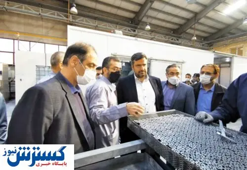 بازدید مدیرعامل «ومعادن» از شرکت گسترش کاتالیست ایرانیان