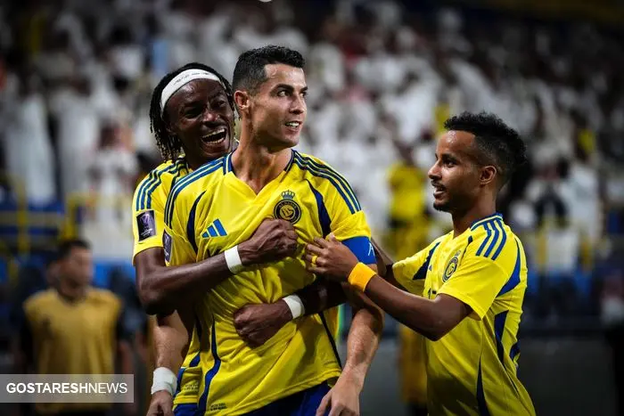 گل زیبای رونالدو در دیدار النصر مقابل العروبه (النصر 1-0 العروبه) + ببینید