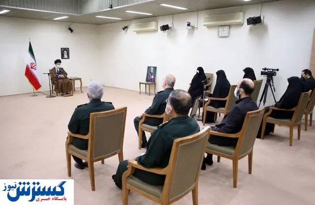 دیدار خانواده سردار سلیمانی با رهبر انقلاب