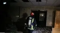 تصاویر/ آتش‌سوزی در بیمارستان مادر 