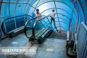 بازهم حادثه آفرینی پله های برقی مترو