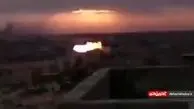 لحظه سقوط میگ -۲۱ در لیبی + فیلم