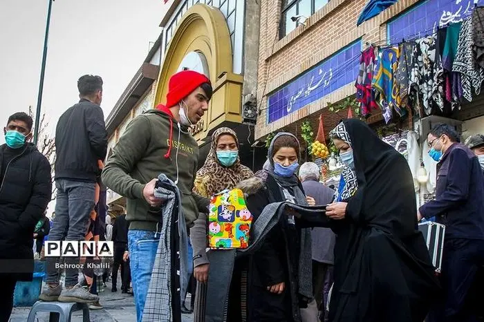 تصاویر/ وضعیت نگران‌کننده در بازار تهران