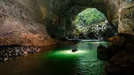 این غار اسرار آمیز و جادویی است + عکس