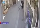 یک زن کابل های مخابرات را سرقت می کرد