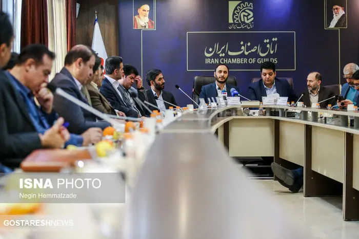 گزارش تصویری از نشست سخنگوی دولت با اعضای اتاق اصناف ایران