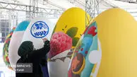 تصاویر/ جشنواره تخم‌مرغ‌های رنگی در آستانه نوروز 