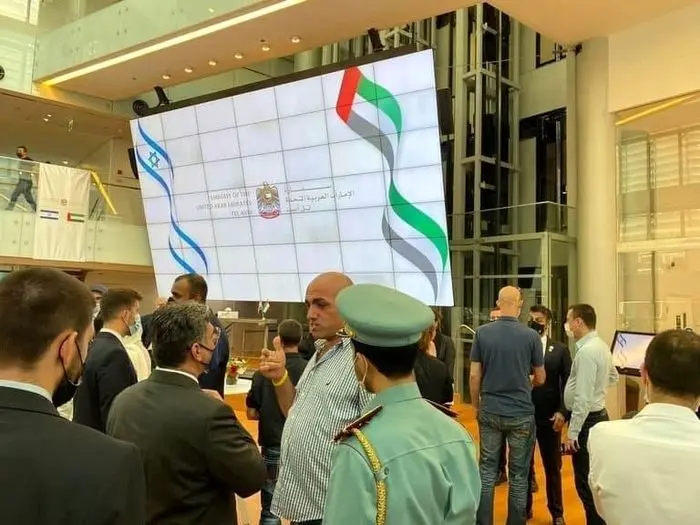 فوری/امارات در تل آویو سفارت خود را افتتاح کرد