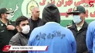 به آتش کشیدن خودروهای لاکچری در تهران