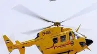 سقوط هلیکوپتر در فرودگاه ایلام