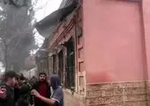 بمباران وحشتناک منازل استپاناکرت توسط ارتش آذربایجان + فیلم