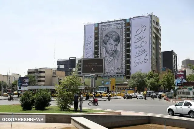 اضافه شدن یک دیوارنگاره جدید به تهران