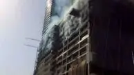 آتش سوزی مرگبار در یک ساختمان مسکونی 