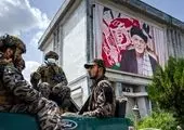 زنان طرفدار طالبان به خیابان ها آمدند + عکس