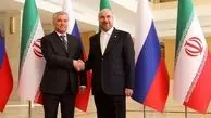 دیدار قالیباف با رئیس مجلس روسیه