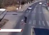 تصادف وحشتناک در ستارخان تهران