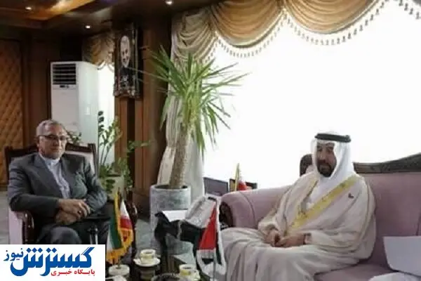 دیدار پر بار وزیر بهداشت با سفیر امارات