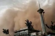 هشدار ؛ طوفان گرد و خاک در راه تهران