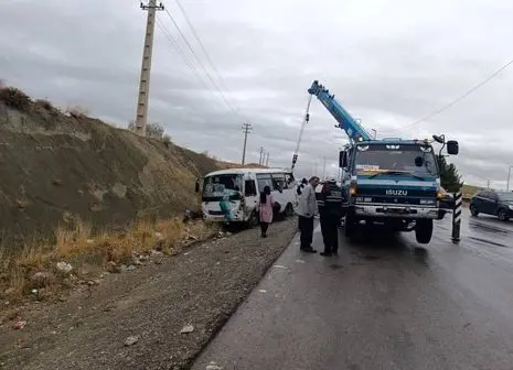 واژگونی مرگبار اتوبوس در جاده شوش به اهواز | تلفات حادثه چقدر بود؟