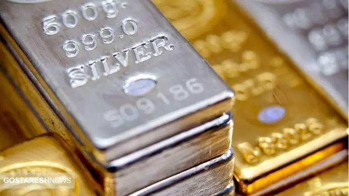افزایش قیمت طلا و نقره در بازار جهان