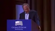 گاف عجیب رئیس جمهور سابق آمریکا در سخنرانی