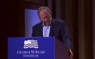 گاف عجیب رئیس جمهور سابق آمریکا در سخنرانی