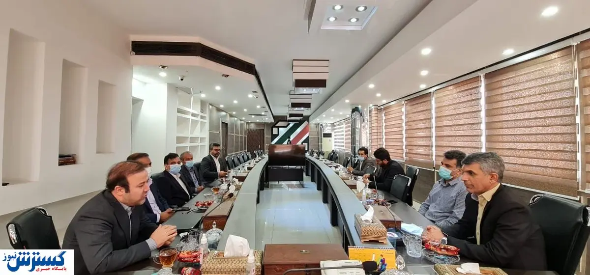 دیدار  مدیرعامل و معاونین فولاد هرمزگان با مدیرکل گمرکات استان هرمزگان
