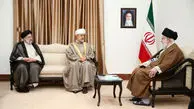 دیدار رهبری با سلطان عمان