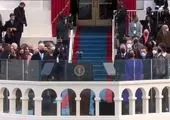 رئیس جمهور آمریکا سوگند یاد کرد + فیلم