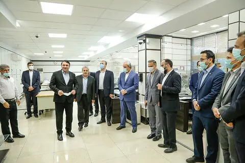 بازدید مدیرعامل بانک سپه از شعبه سیدالشهدا(ع) تهران