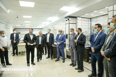 بازدید مدیرعامل بانک سپه از شعبه سیدالشهدا(ع) تهران