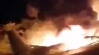 سقوط یک هواپیما در اوکراین + فیلم