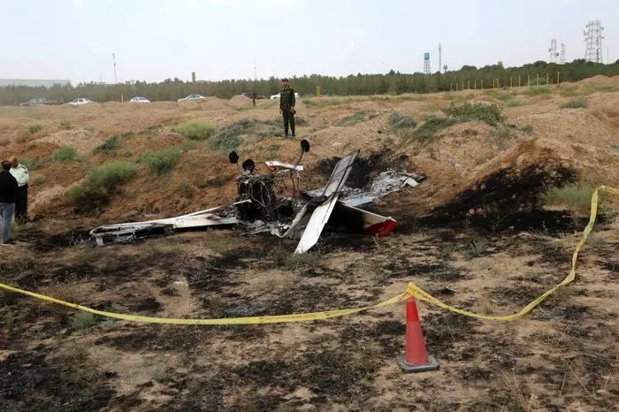 سقوط وحشتناک یک هواپیما در کرج / علت حادثه مشخص شد