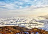 کوه عجیبی در ایران که همیشه می سوزد + عکس