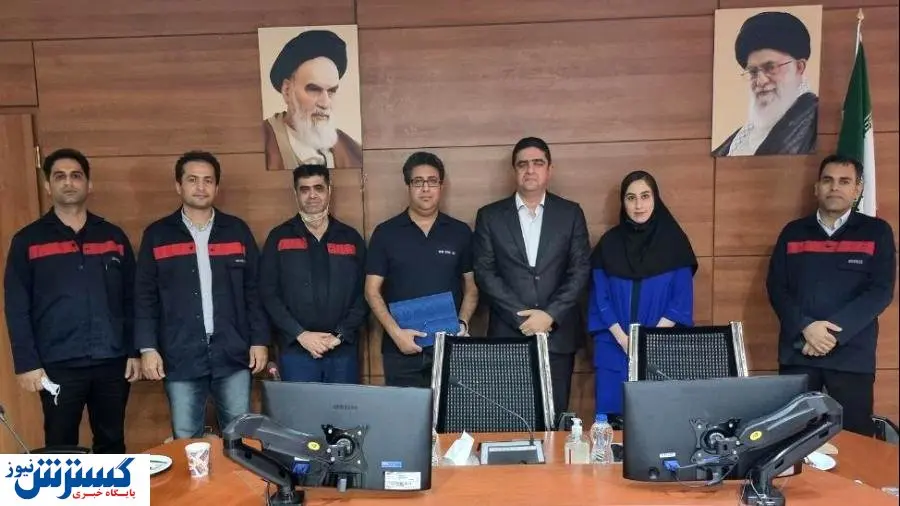 درخشش فولاد اکسین خوزستان در جشنواره ملی بهره وری