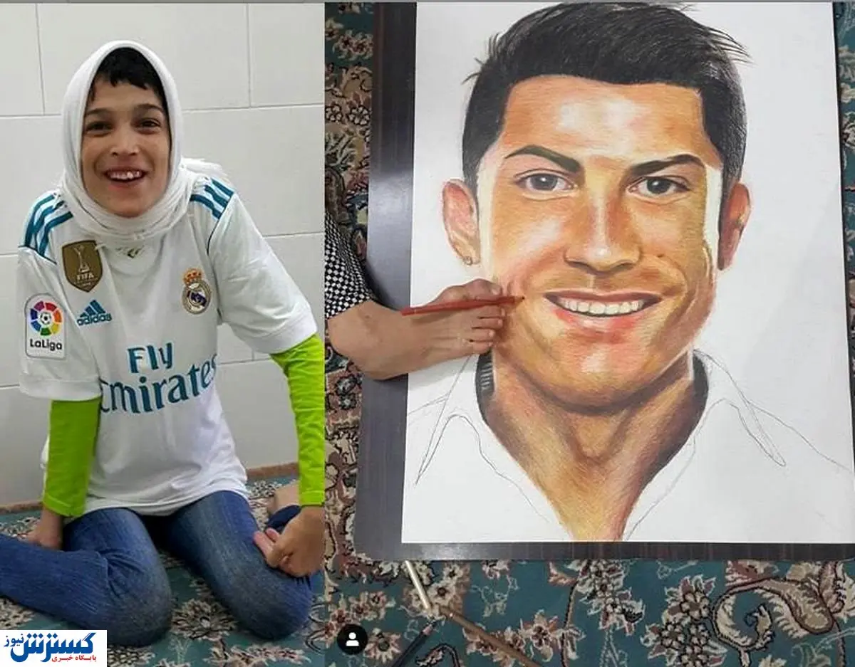فاطمه حمامی به دیدار رونالدو می‌‌رود