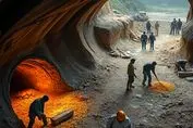 غارت گنجینه طلای ۸ میلیارد تُنی ایران ؛ به داد برسید !