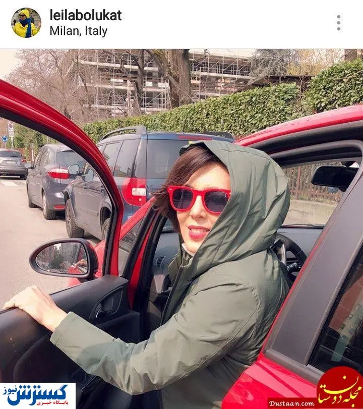 بدحجابی لیلا بلوکات با لباس جنجالی سوژه شد+عکس