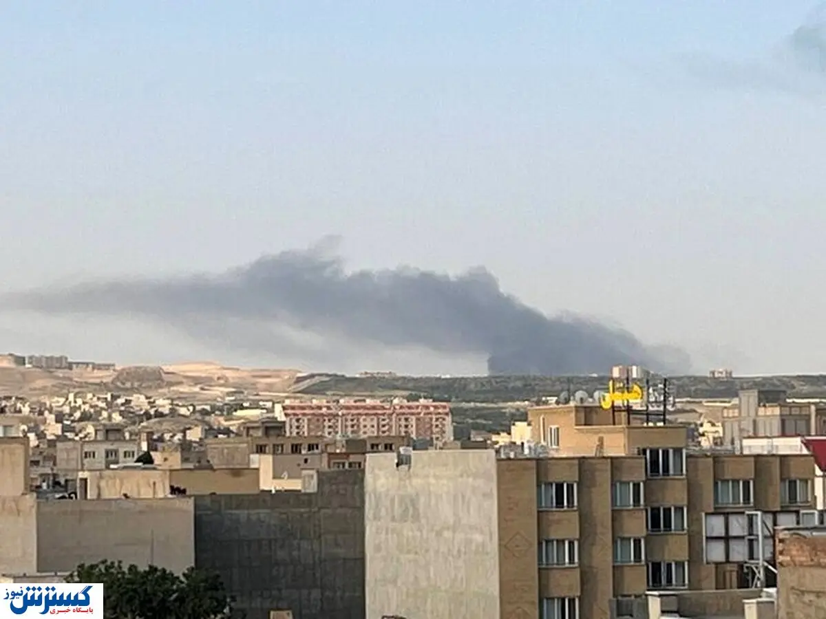 فوری؛ لحظه برخورد موشک به سایت هستهای نطنز + ببینید