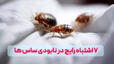 ۷ اشتباه رایج در نابودی ساس که باید بدانید! + راه‌حل‌های از بین بردن ساس
