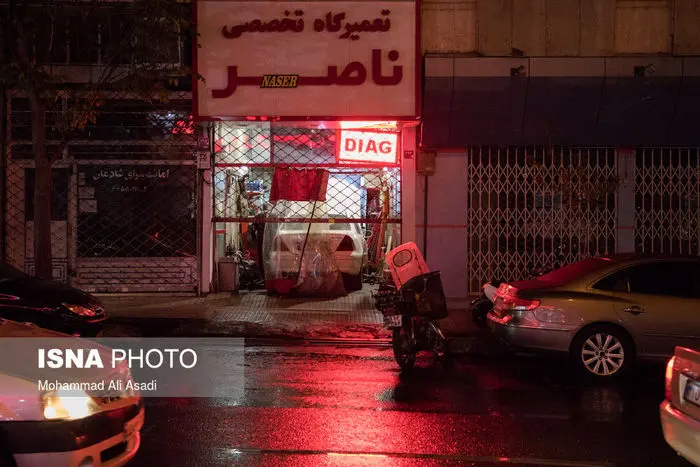 تصاویر/ تهران، کرونا و ساعت ۱۸