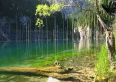 دریاچه عجیبی که شبیه پالت نقاشی است! + تصاویر