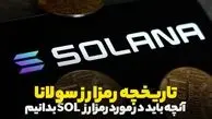 بررسی تاریخچه ارز سولانا