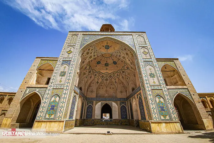 تصاویر/ مسجد قجری در مرکز سمنان