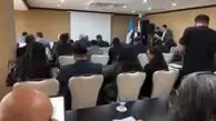 فیلم پربازدید از احمدی‌نژاد/ سخنرانی در اتاق خالی